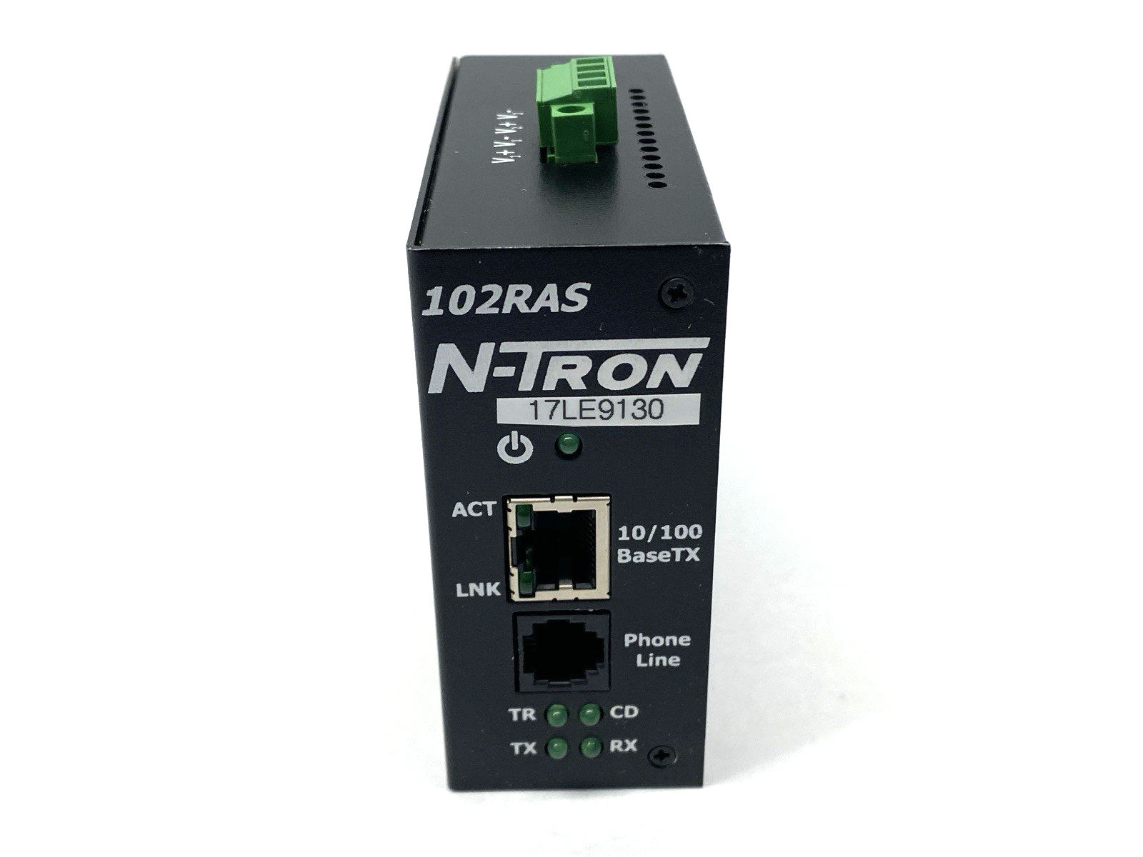 102RAS | N-TRON Industrial Remote Access Server 10-30VDC .35A - New – Open box - Maverick Industrial Sales