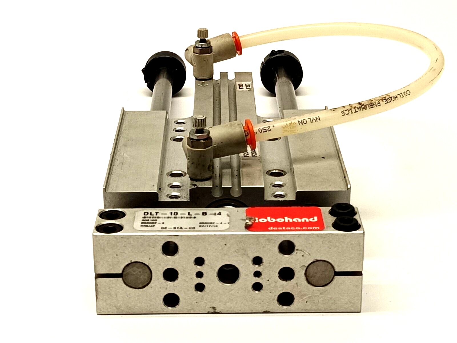 Destaco DLT-10-L-B-4 Robohand Internal Air Cylinder Linear Thruster Slide - Maverick Industrial Sales