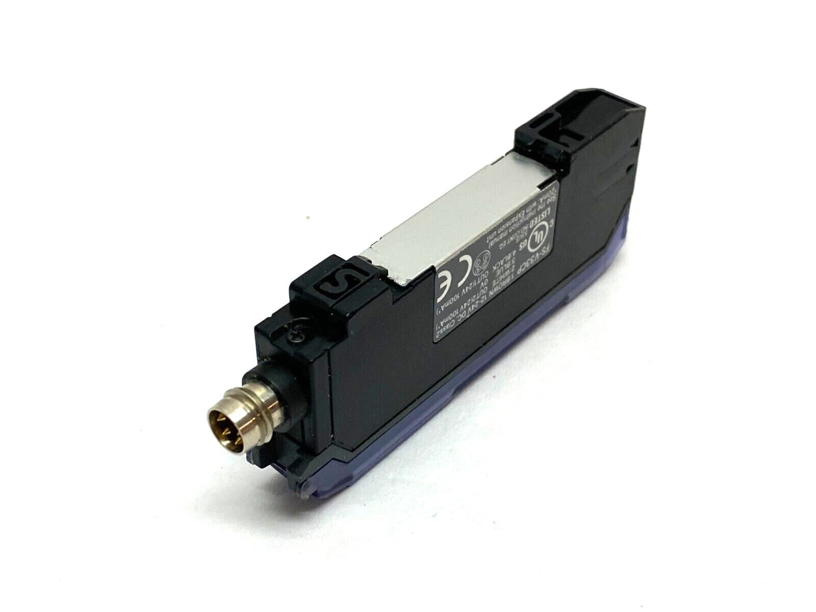 Keyence FS-V33CP Fiber Optic Sensor Amplifier Control Unit 12-24VDC - Maverick Industrial Sales