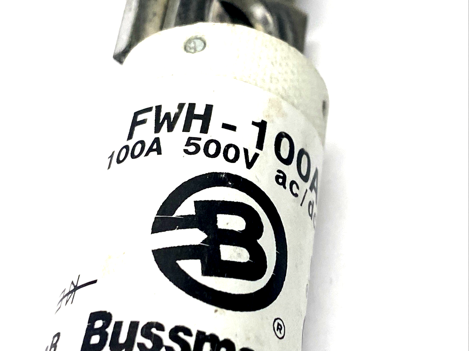FWH-100A | Bussmann Semiconductor Fuse 100A 500V AC/DC LOT OF 4 - Used - Maverick Industrial Sales