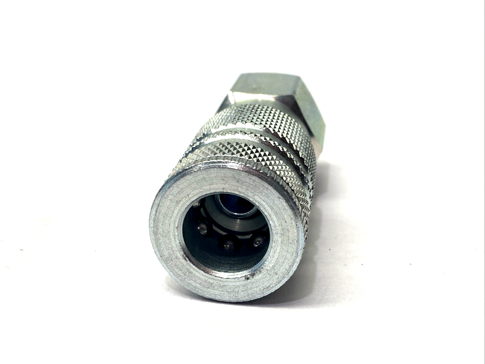 Coilhose 83154351 Pneumatic Hose Coupler Plated 1/2" Female NPT x 3/8" Body Dia. - Maverick Industrial Sales
