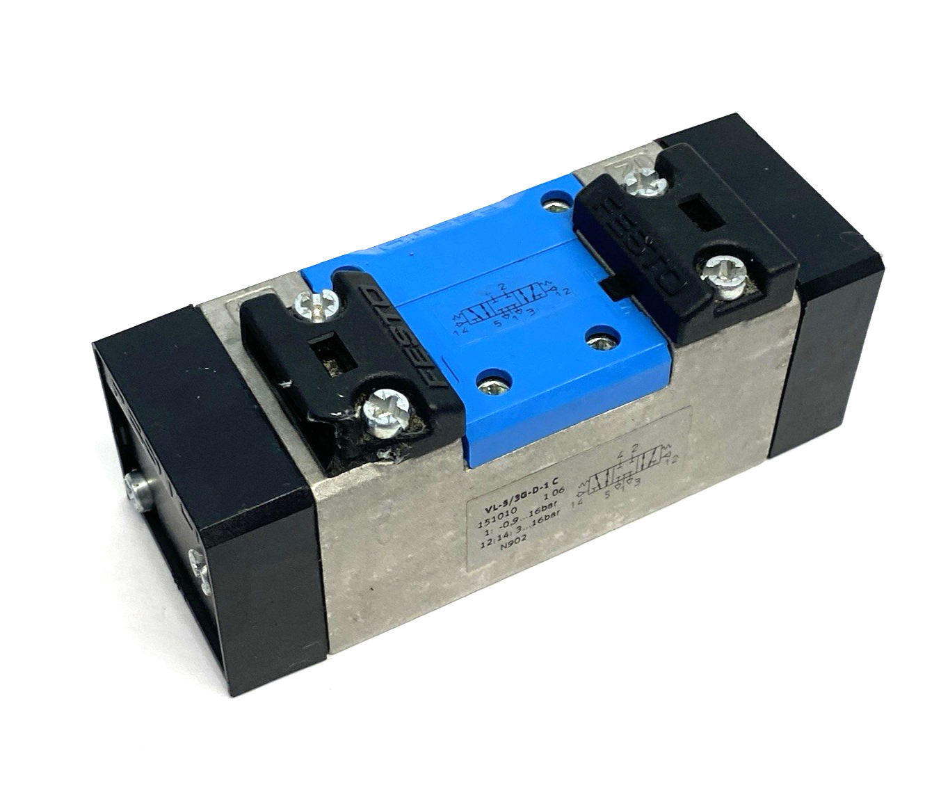 Festo VL-5-3G-D-1-C Pneumatic Valve 151010 CRACKED BODY - Maverick Industrial Sales