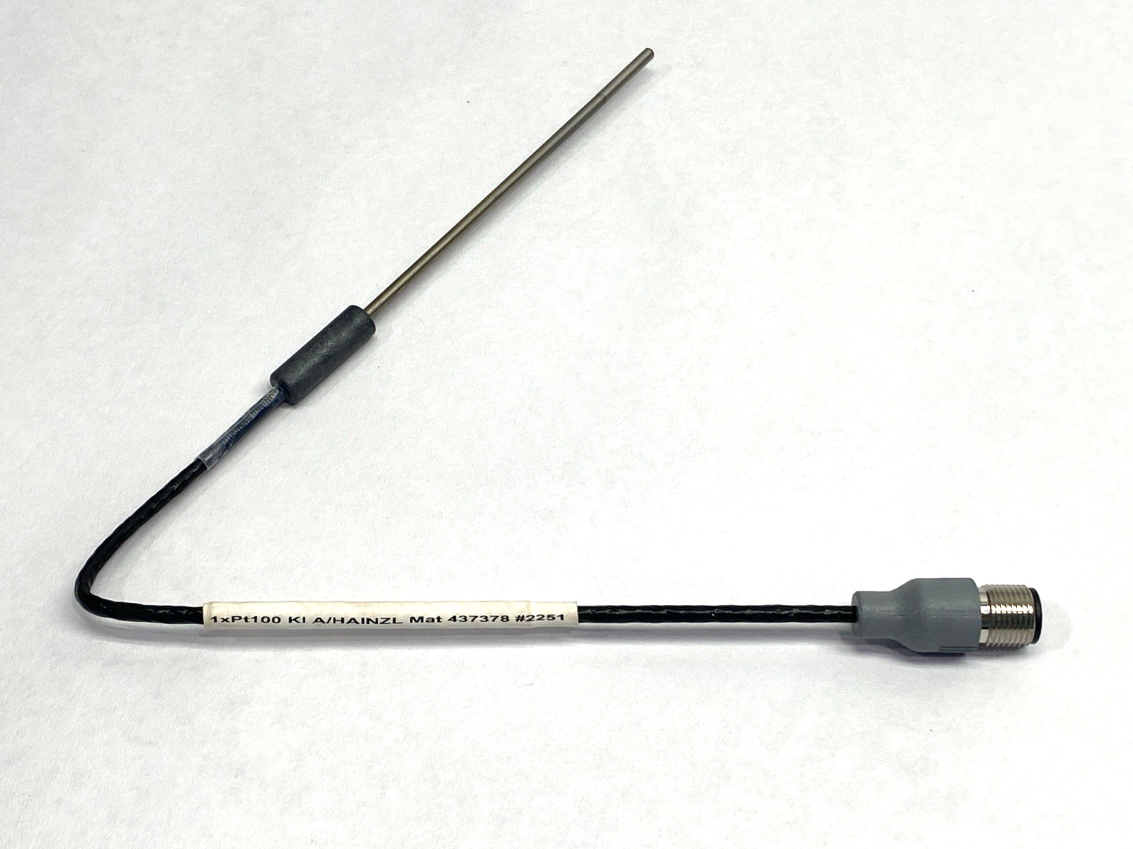 H-KON Hainzl 437378 Temperature Sensor 1xPt100 KI A/HAINZL 3mm Diameter - Maverick Industrial Sales
