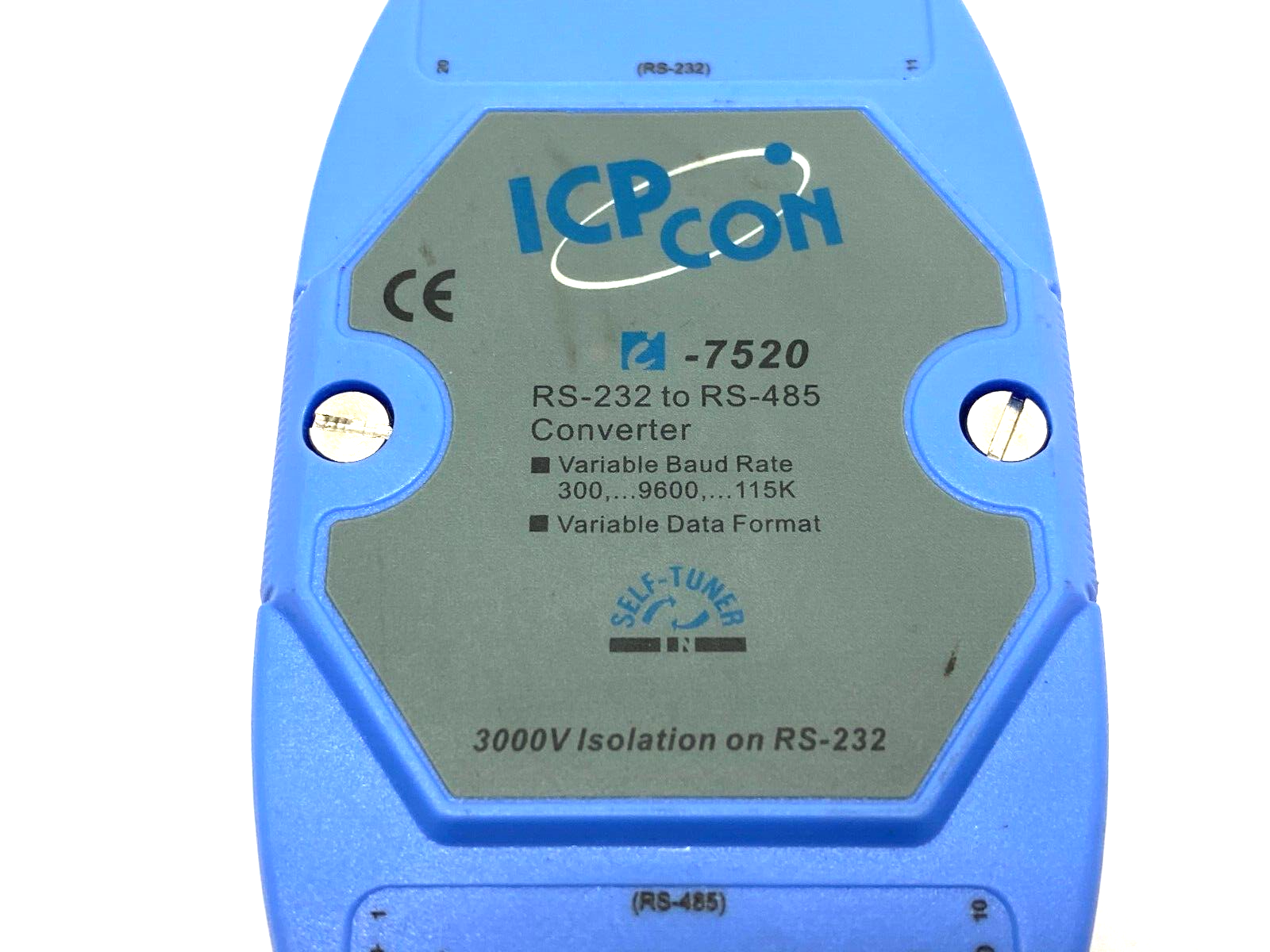 ICP Con i-7520 Self-Tuner RS-232 to RS-485 Isolation Converter Module 3000V - Used - Maverick Industrial Sales