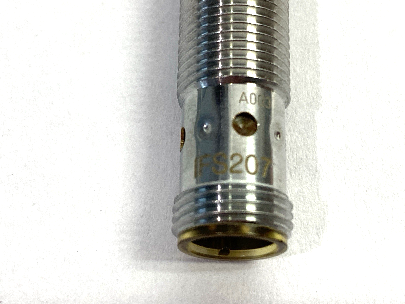 ifm IFS207 Inductive Proximity Sensor M12 IFB3007-APKG/US-104 MISSING HEX NUTS - Maverick Industrial Sales