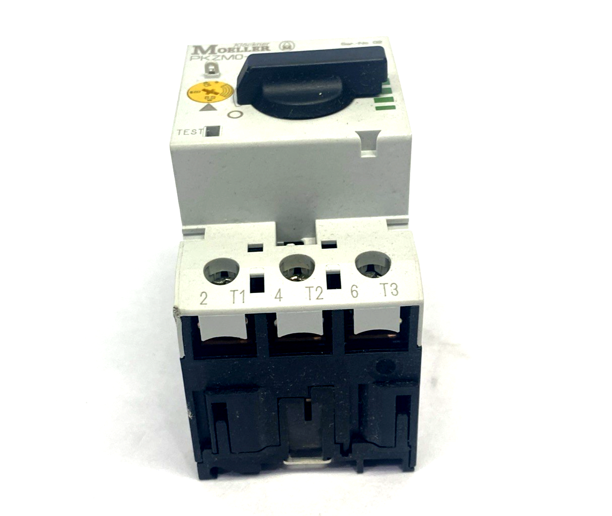 Moeller PKZM0-10 IEC motor control Manual Motor Protector, 10A, 45mm Frame - Maverick Industrial Sales