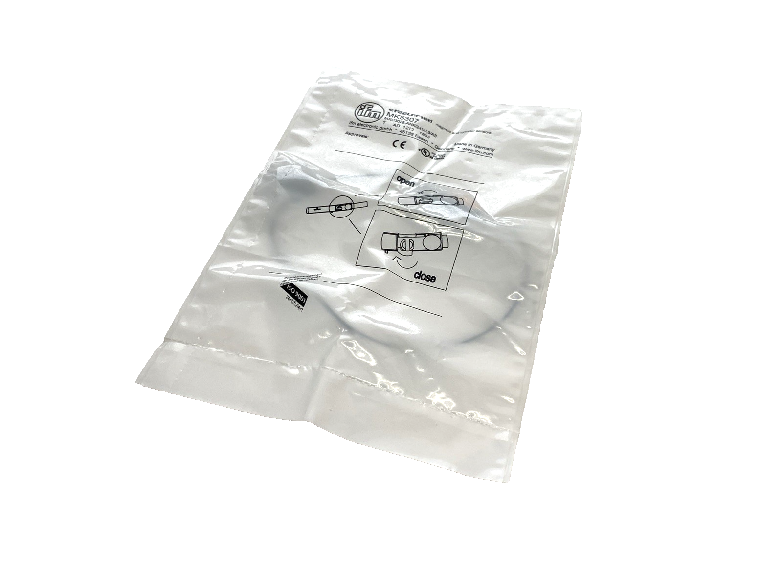 ifm MK5307 C-slot Cylinder Sensor M8 3-Pin MKC3028-ANKG/G/0,3M/ZH/AS - Maverick Industrial Sales