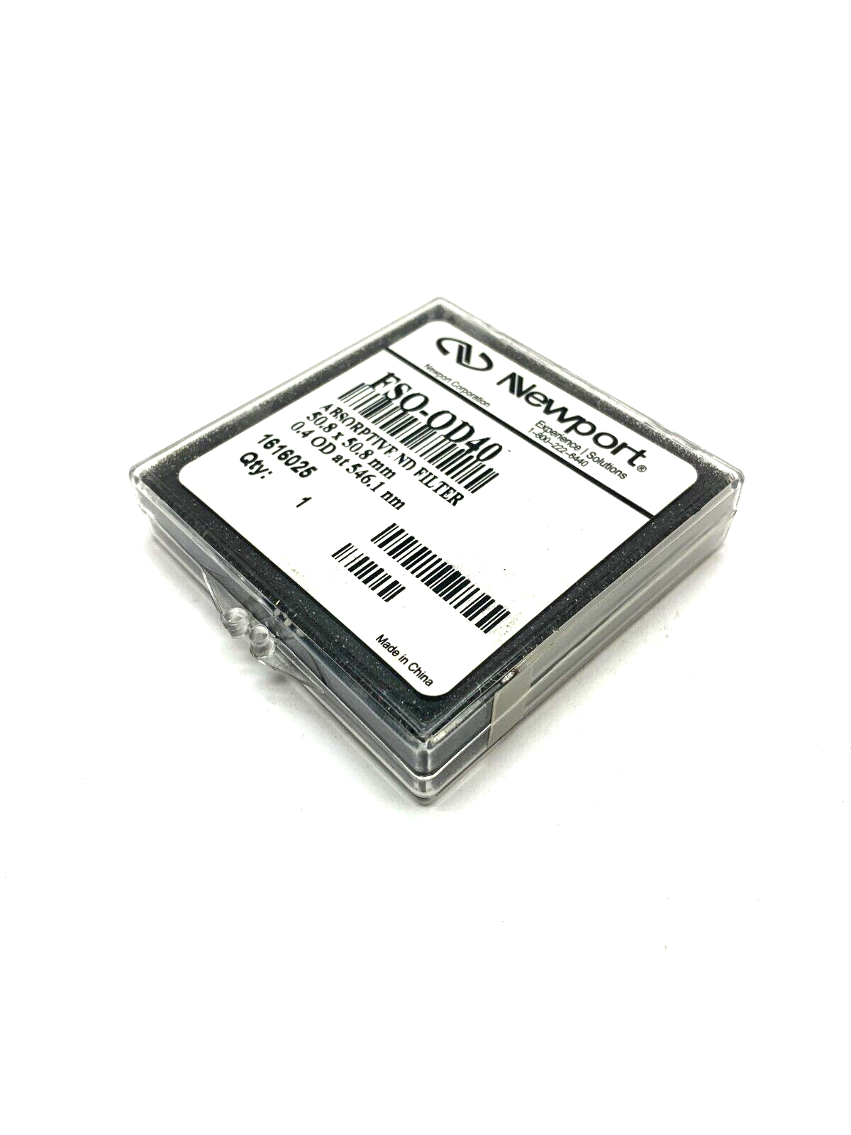 Newport FSQ-OD40 Absorptive Neutral Density Filter 50.8 x 50.8mm - Maverick Industrial Sales