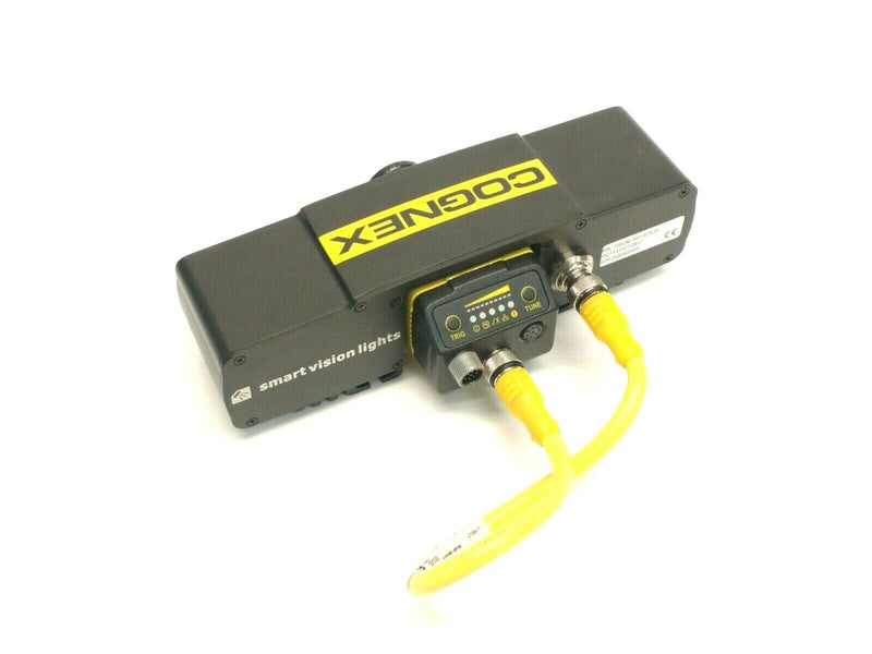 Cognex 821-0095-3R D High Res Barcode Reader w/ ODDM-302-625-W Overdrive Light - Maverick Industrial Sales