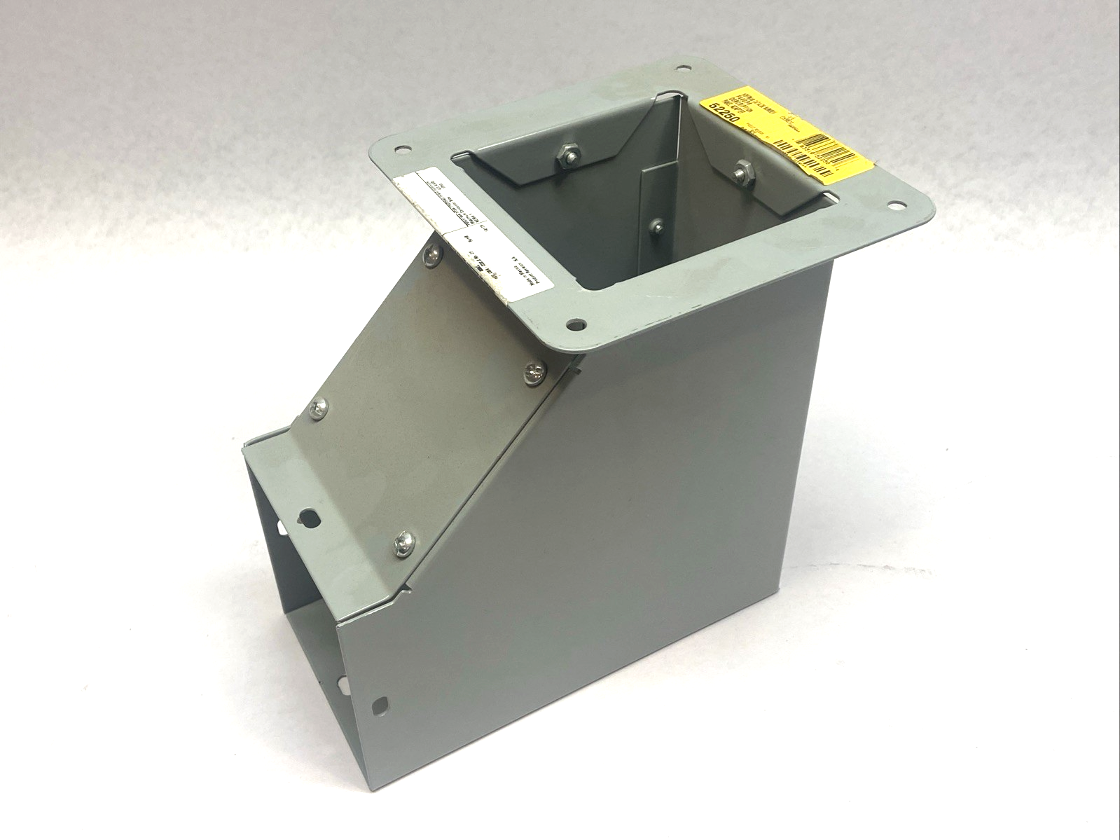 Hoffman F4490EIN Elbow Wireway 90° Steel Gray w/ F44GPA - Maverick Industrial Sales