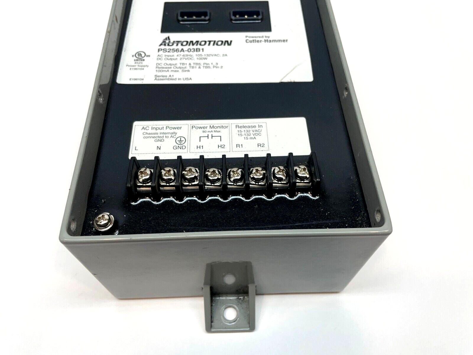 Cutler-Hammer Automotion PS256A-03B1 DC Power Supply Module, 27VDC 100W Output - Maverick Industrial Sales