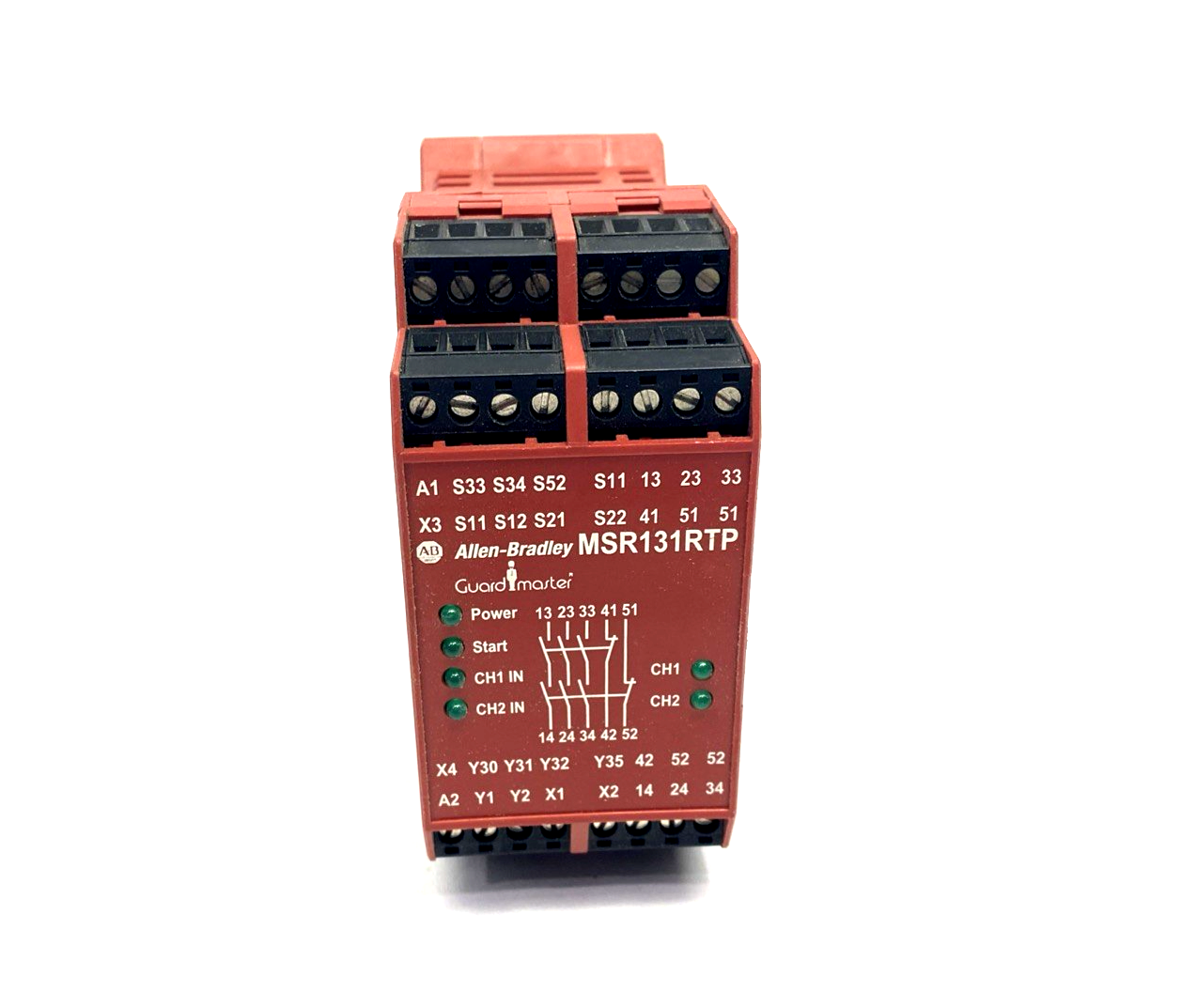 Allen Bradley 440R-C23137 Ser. B Safety Relay 250VAC 6A 24VDC 3A, MSR131RTP - Maverick Industrial Sales