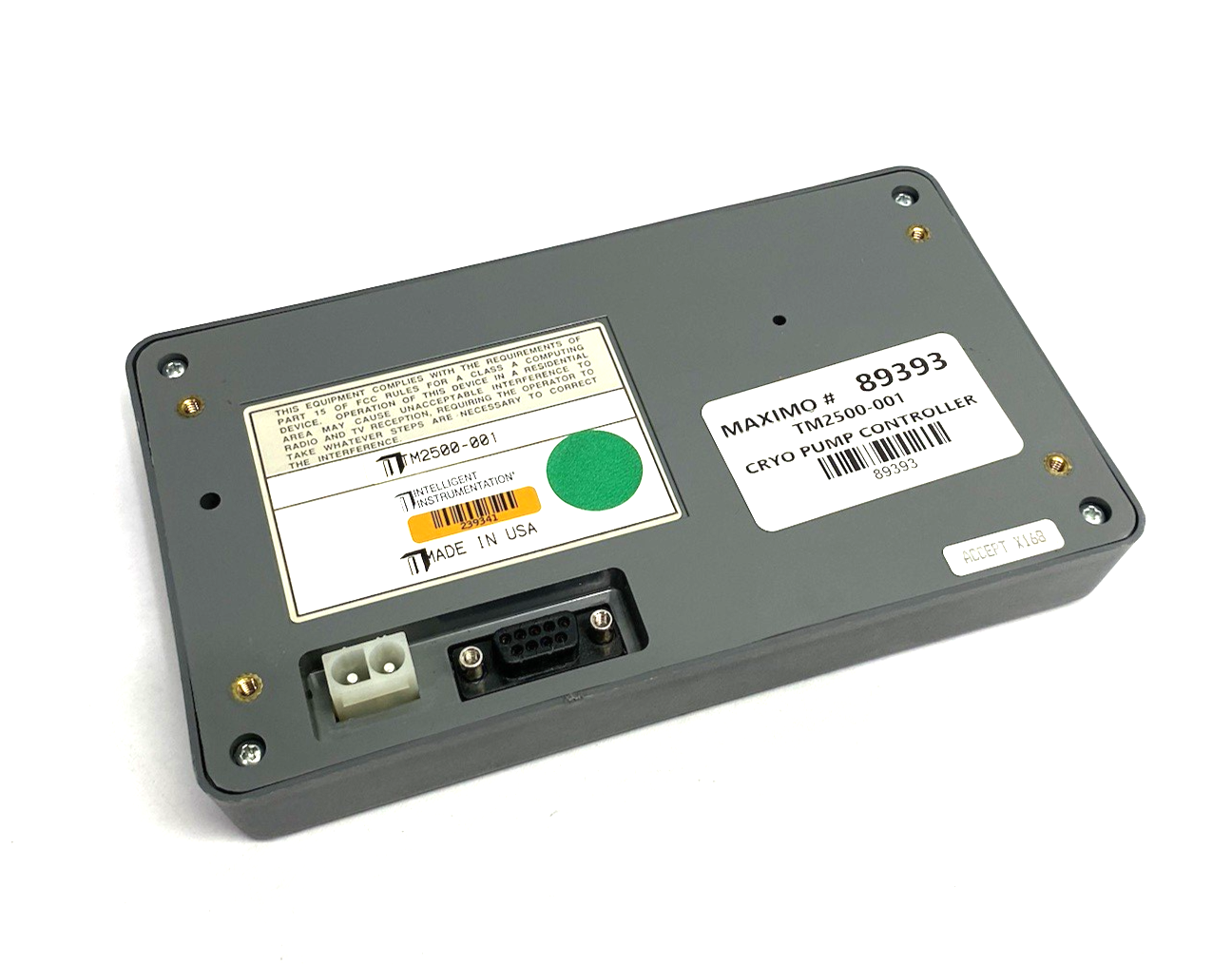 TM2500-001 | Intelligent Instrumentation On-Board Monitor Control Panel Interface - Used - Maverick Industrial Sales