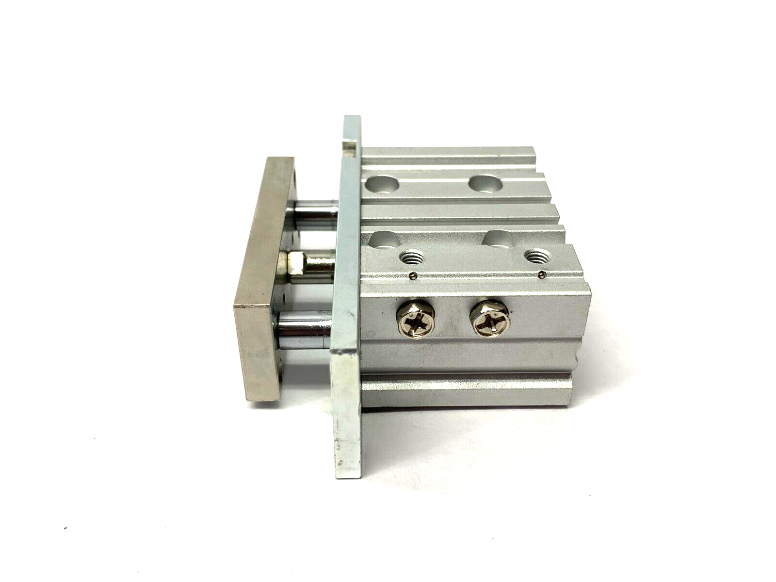 SMC MGPLF16-10Z Flange Mount Compact Cylinder 16mm Bore 10mm Stroke - Maverick Industrial Sales