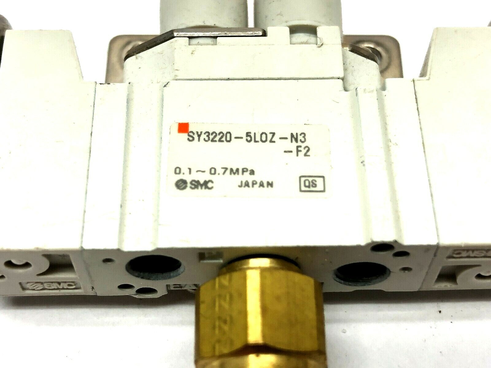 SY3220-5LOZ-N3-F2 | SMC Double Solenoid Valve - Used - Maverick Industrial Sales