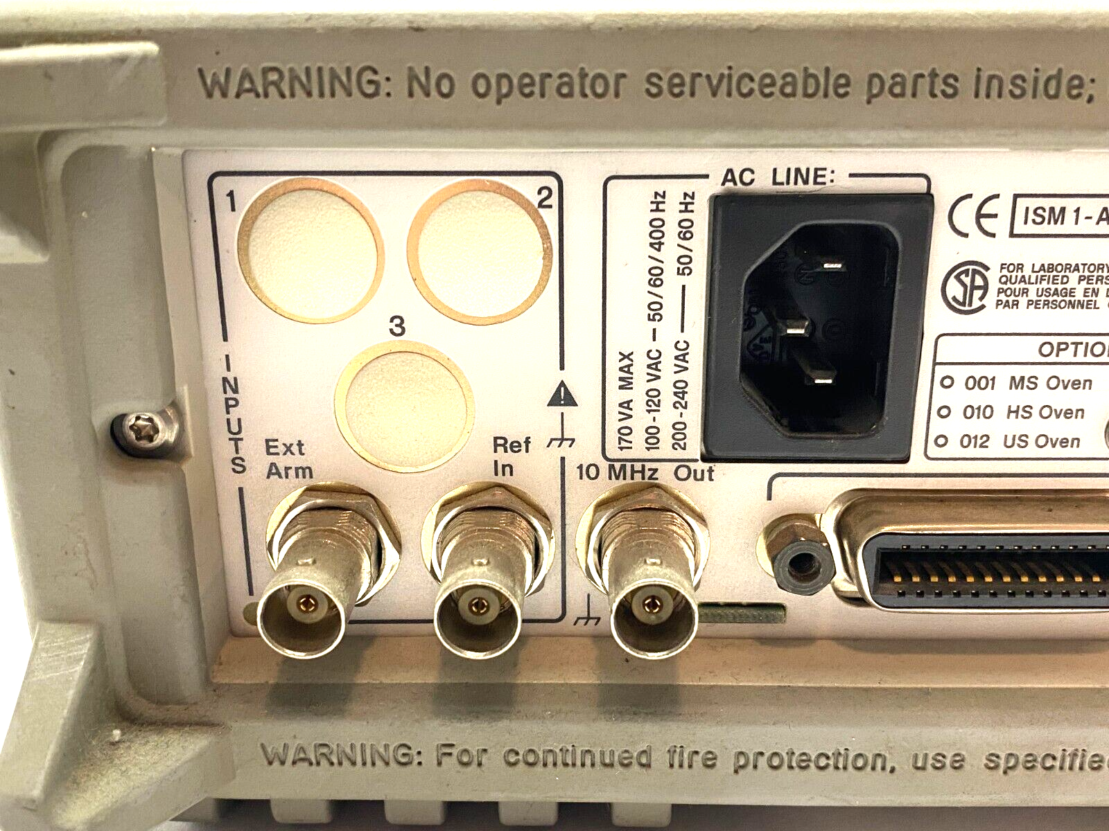 Hewlett Packard 53131A Universal Frequency Counter 225MHz - Maverick Industrial Sales