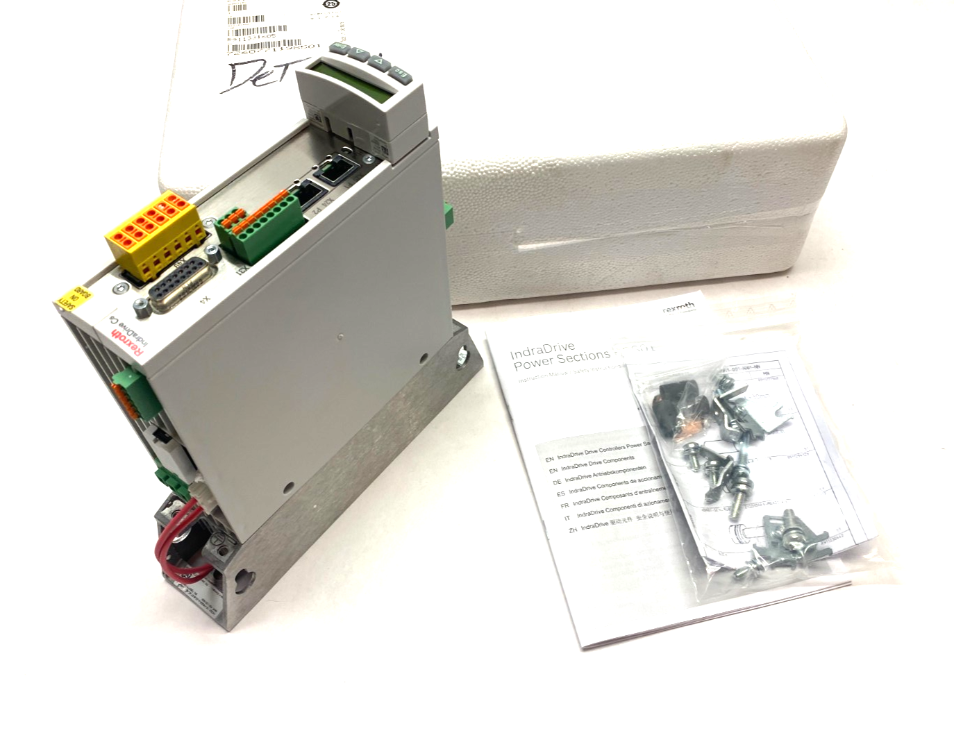Bosch Rexroth R911331605 Comp. Converter HCS01.1E-W0008-A-03-B-ET-EC-NN-L4-NN-FW - Maverick Industrial Sales