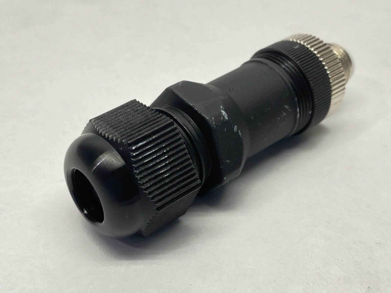 MDC-5MP-FW11 | Mencom Field Wireable Connector Male M12 5-Pole - New – Open box - Maverick Industrial Sales