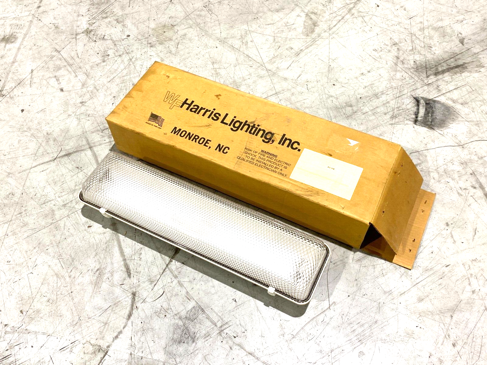 WF Harris Lighting RS-100 Facility Lighting Unit Clear Prism 120-277V - Maverick Industrial Sales