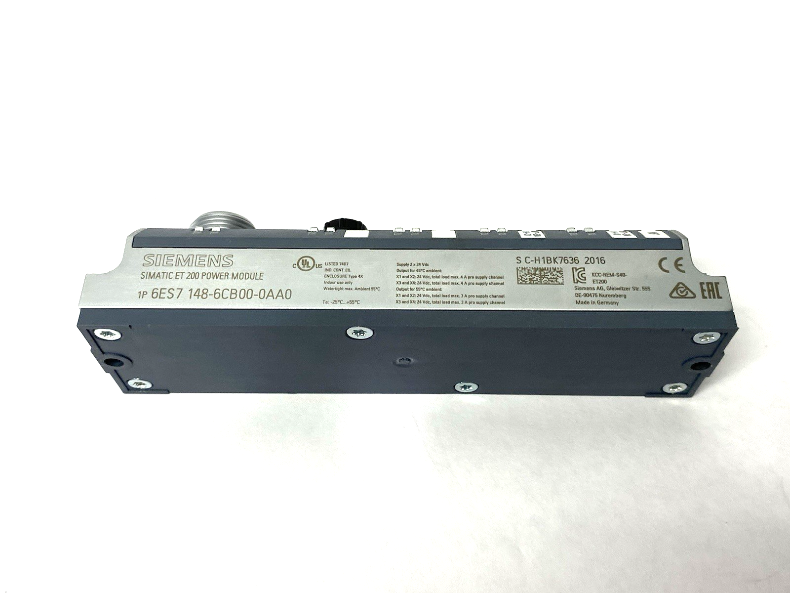 6ES7148-6CB00-0AA0 | Siemens SIMATIC DP ET200eco PN, Power Distributor DC24V - Used - Maverick Industrial Sales