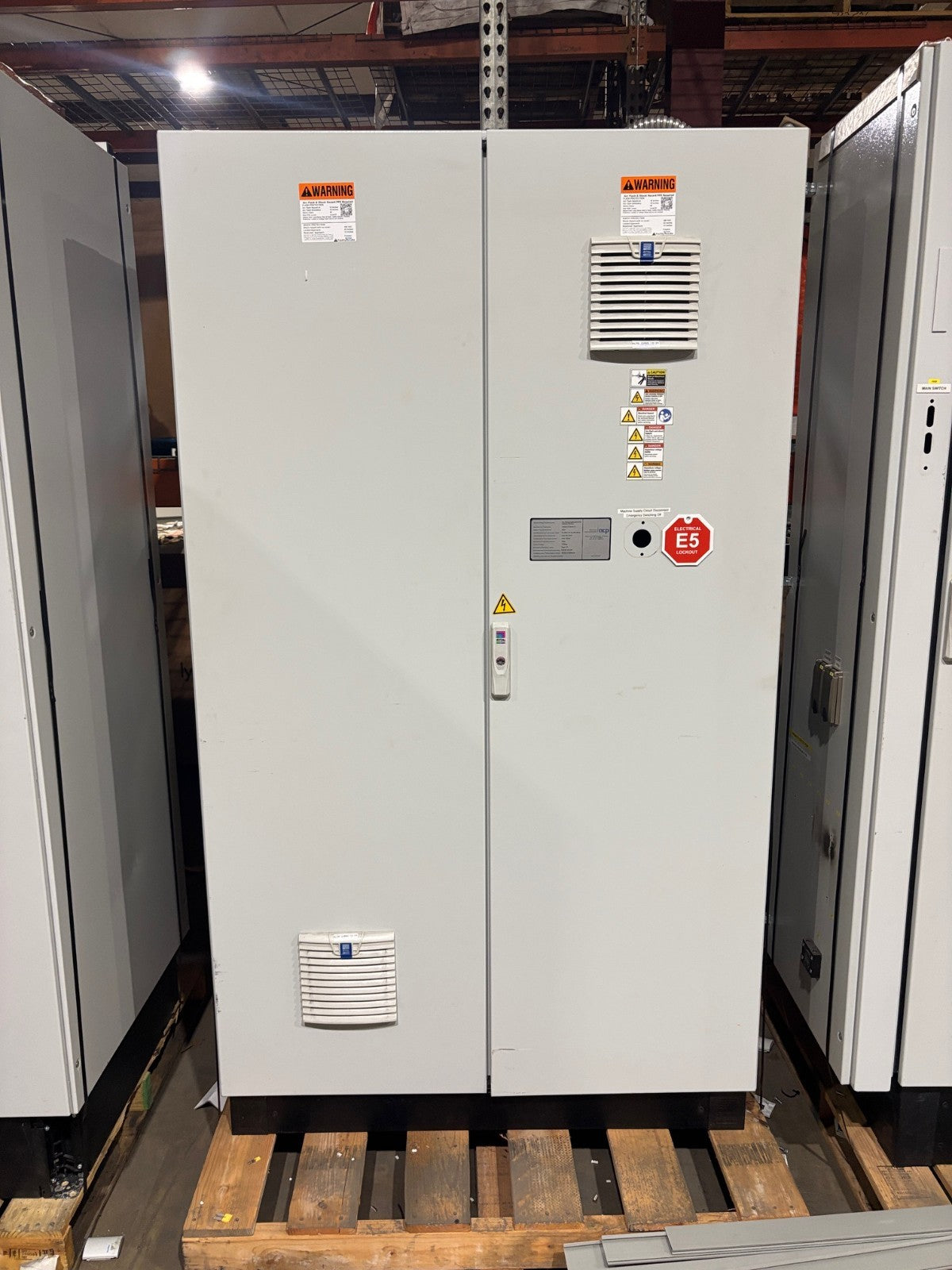 Rittal VX 8205.000 Bayed Freestanding Electrical Enclosure Cabinet, Swing Door - Maverick Industrial Sales