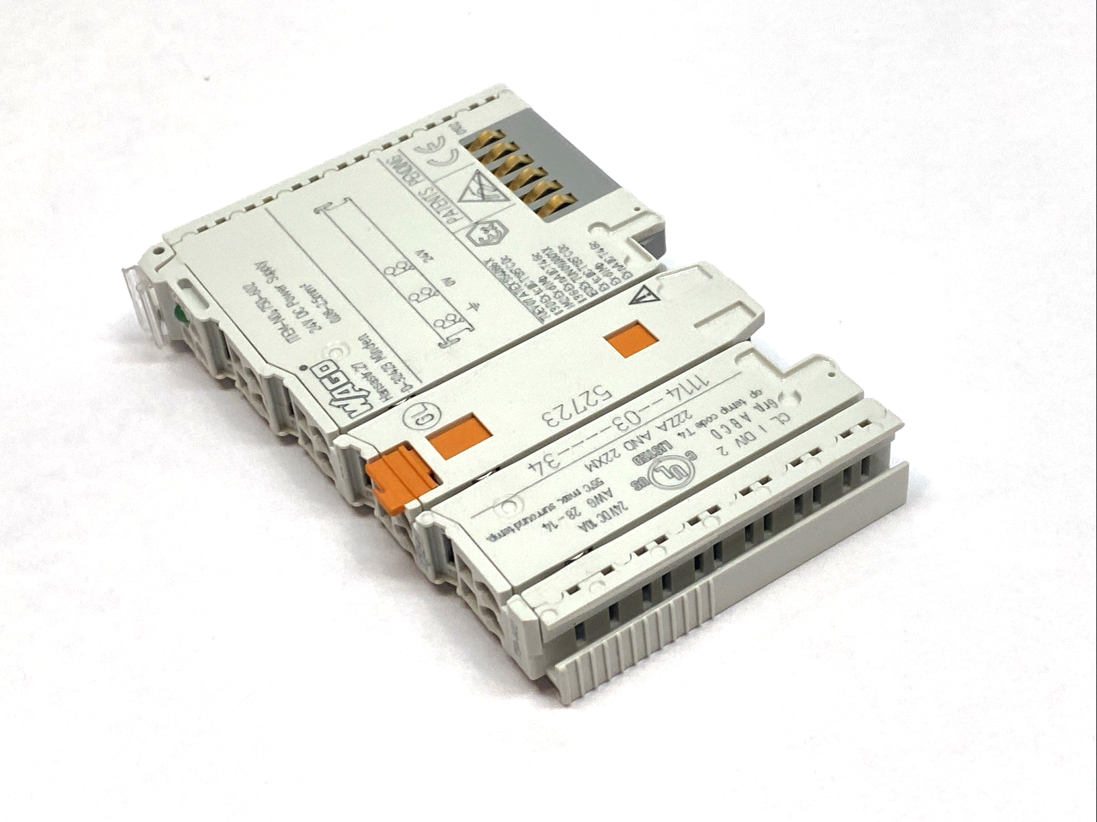 750-602 | WAGO 24VDC Power Supply Module 10A Field Power 750 Series I/O - Used - Maverick Industrial Sales