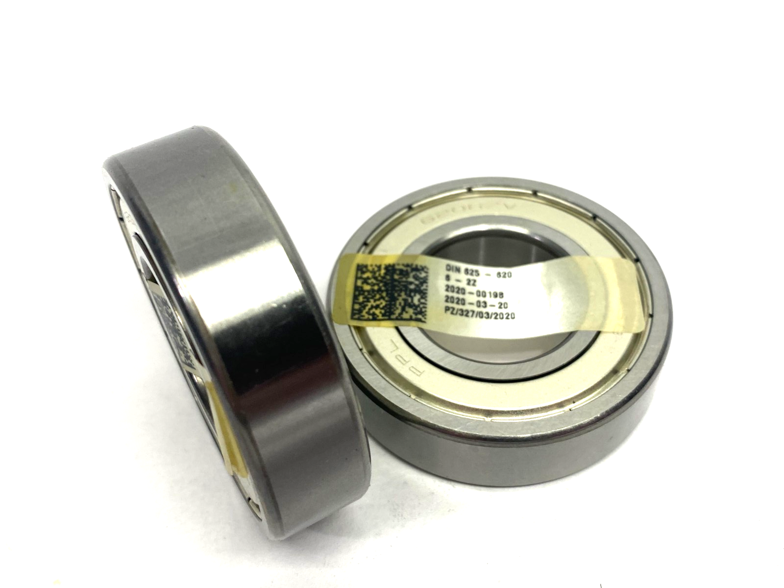 6206-2Z Shielded Radial Ball Bearing, LOT OF 2 - Maverick Industrial Sales