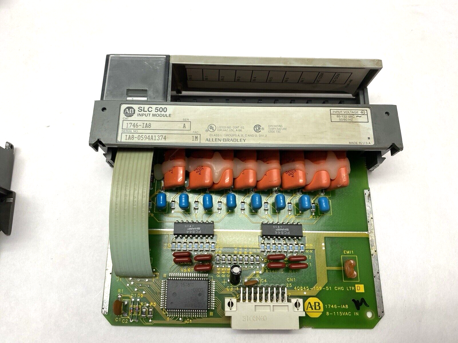 LOT OF 6 Allen Bradley SLC 500 Modules - For parts or not working - Maverick Industrial Sales