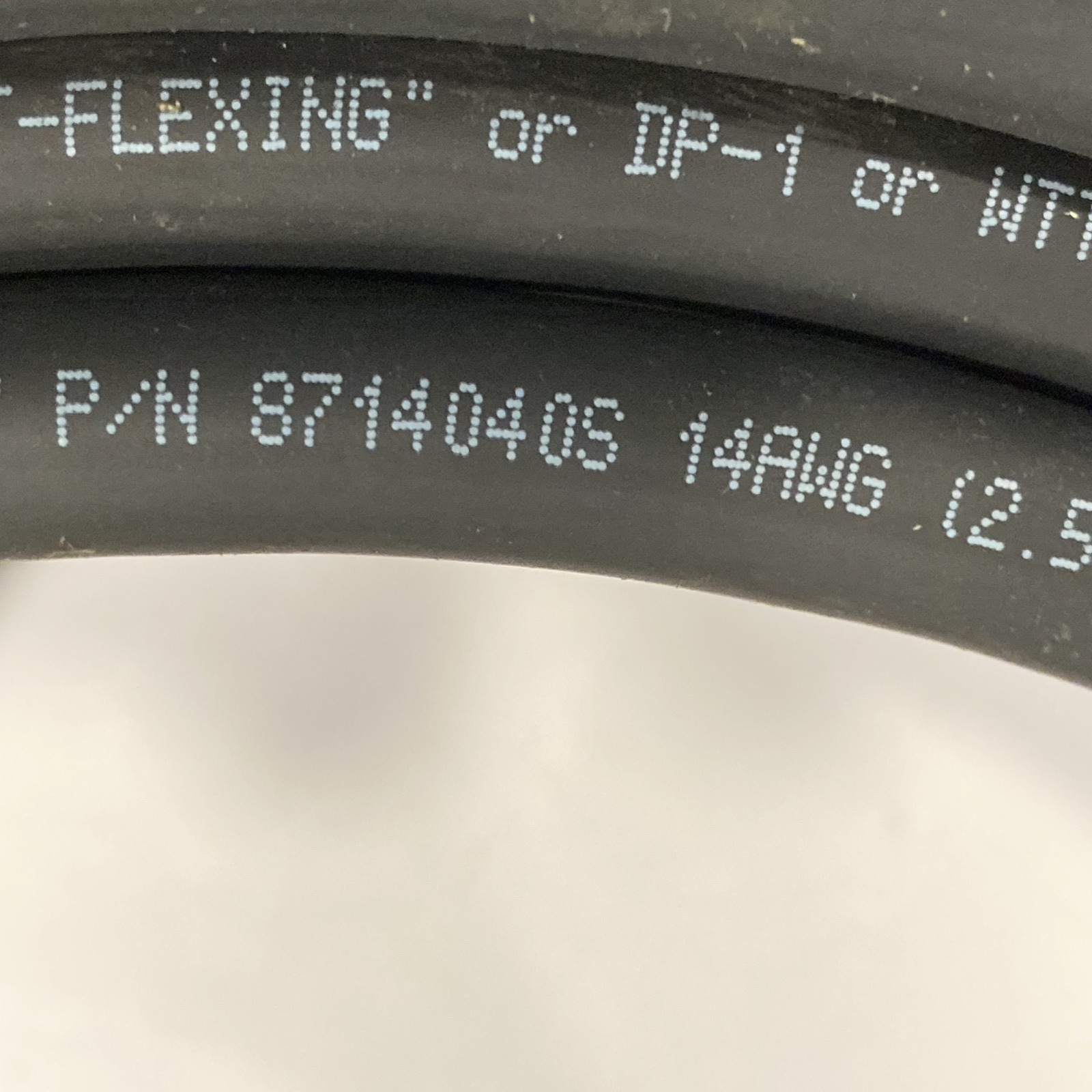 LAPP 8714040S Cable OLFLEX CHAIN TM CY 33-FT 4C 14 AWG Black - Maverick Industrial Sales