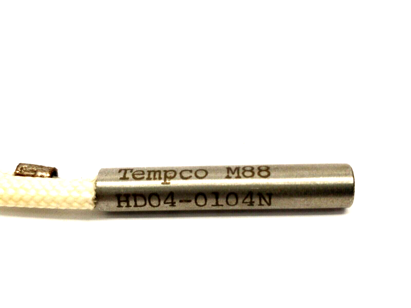Tempco HD04-0104N Cartridge Heater 1/4" x 1-1/2" Long 220V 100W 10" Wire Leads - Maverick Industrial Sales