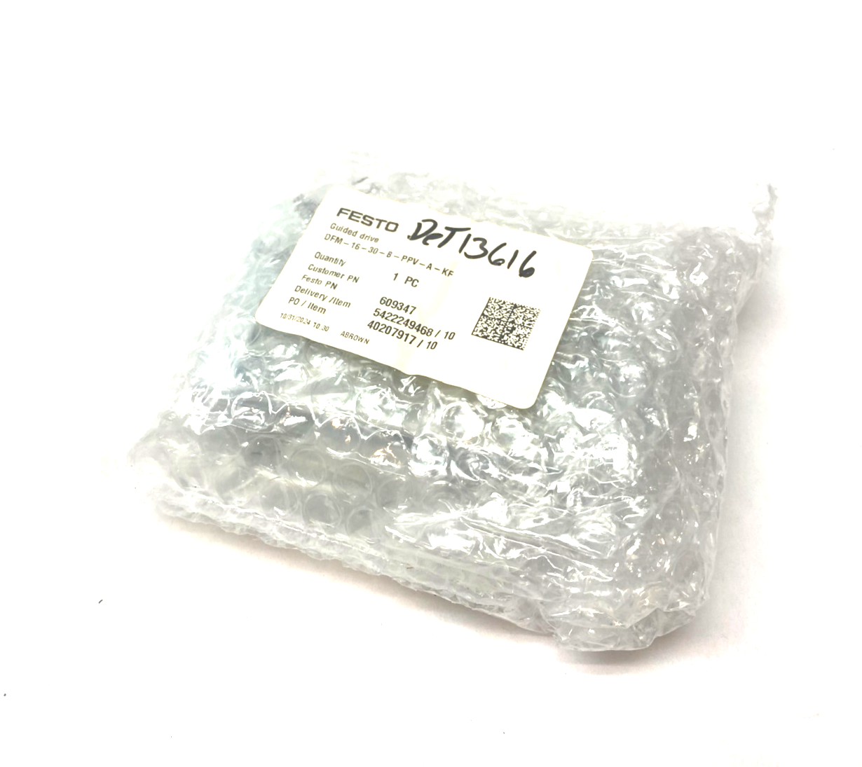 Festo DFM-16-30-B-PPV-A-KF Guided Drive Cylinder30mm Stroke 609347 - Maverick Industrial Sales