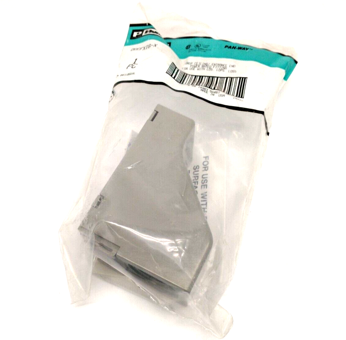 Panduit DCEFXIG-X Drop Ceiling Entrance End Fitting LD5 LDP5 LDS5 LOT OF 2 - Maverick Industrial Sales
