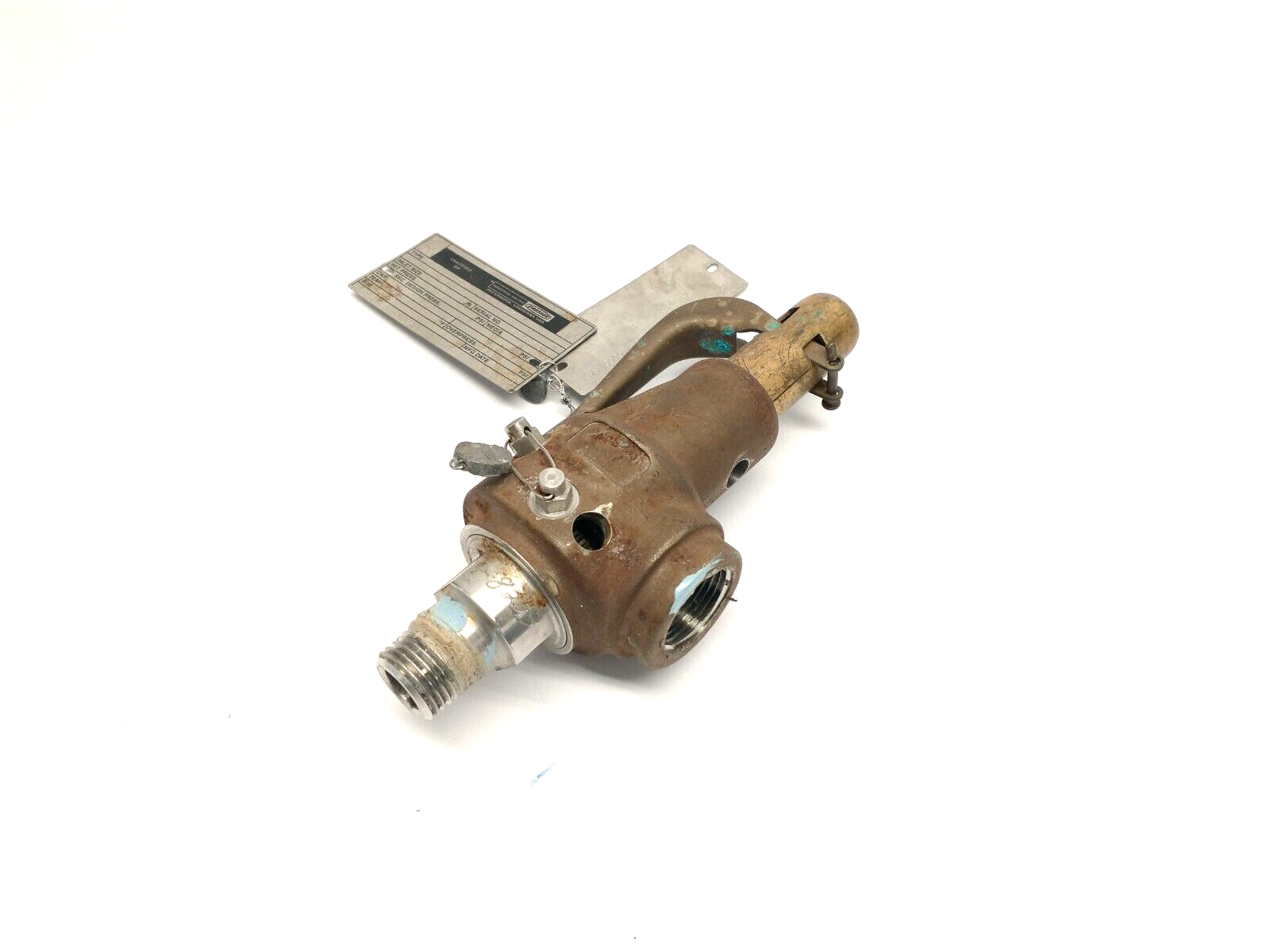 Dresser 1543D-3-21-XNC207 1/2" x 1/4" Safety Relief Valve 254 SCFM - Maverick Industrial Sales
