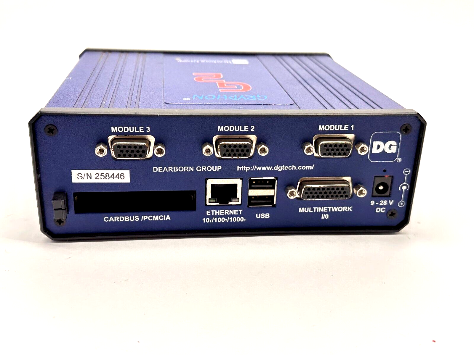 G2 | DG Gryphon G2 End-Of-Line Test Module
