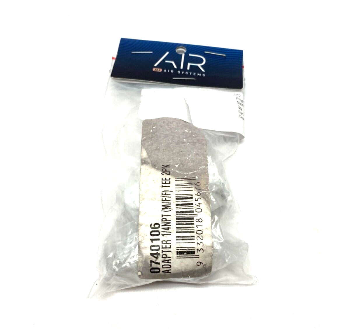 ARB Air Systems 0740196 Adapter Tee Fitting M/F/F 1/4" NPT PKG OF 2 - Maverick Industrial Sales
