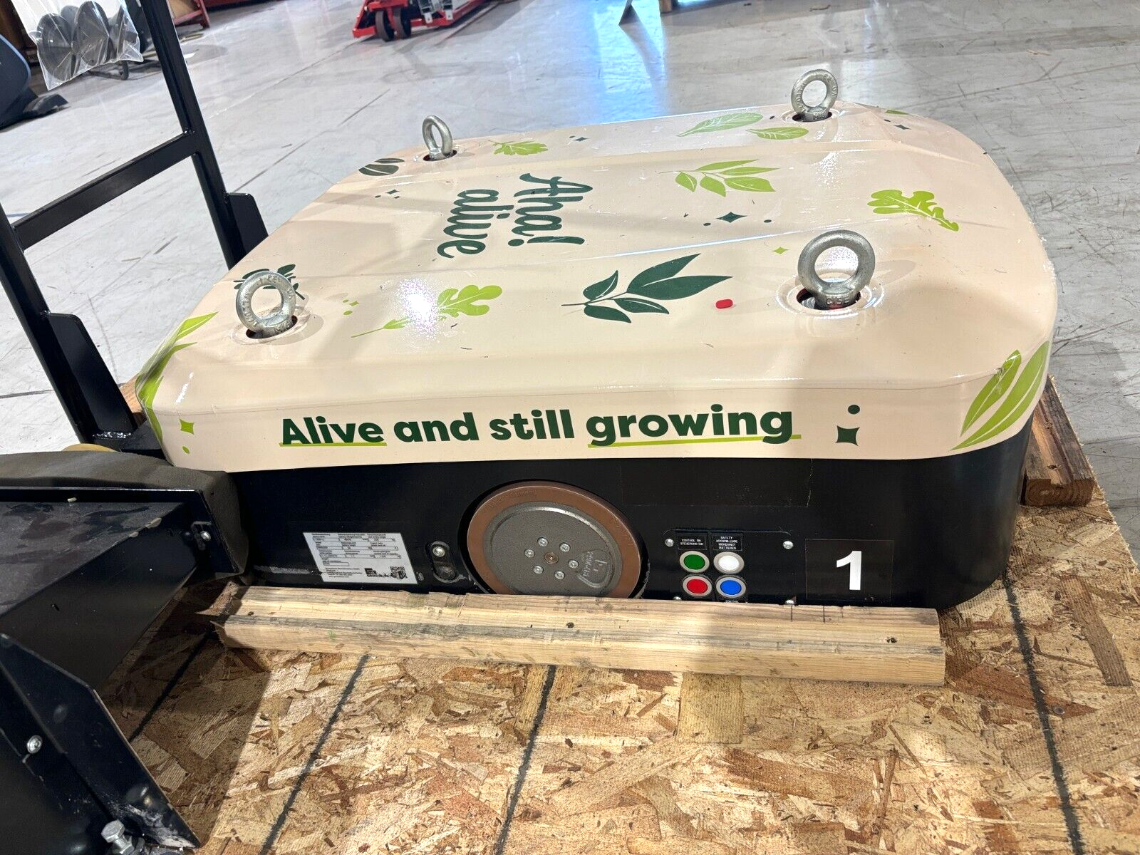 Grenzebach L1200-Li AGV, Automated Guided Vehicle with Ecotec Charger, (2020) - Maverick Industrial Sales