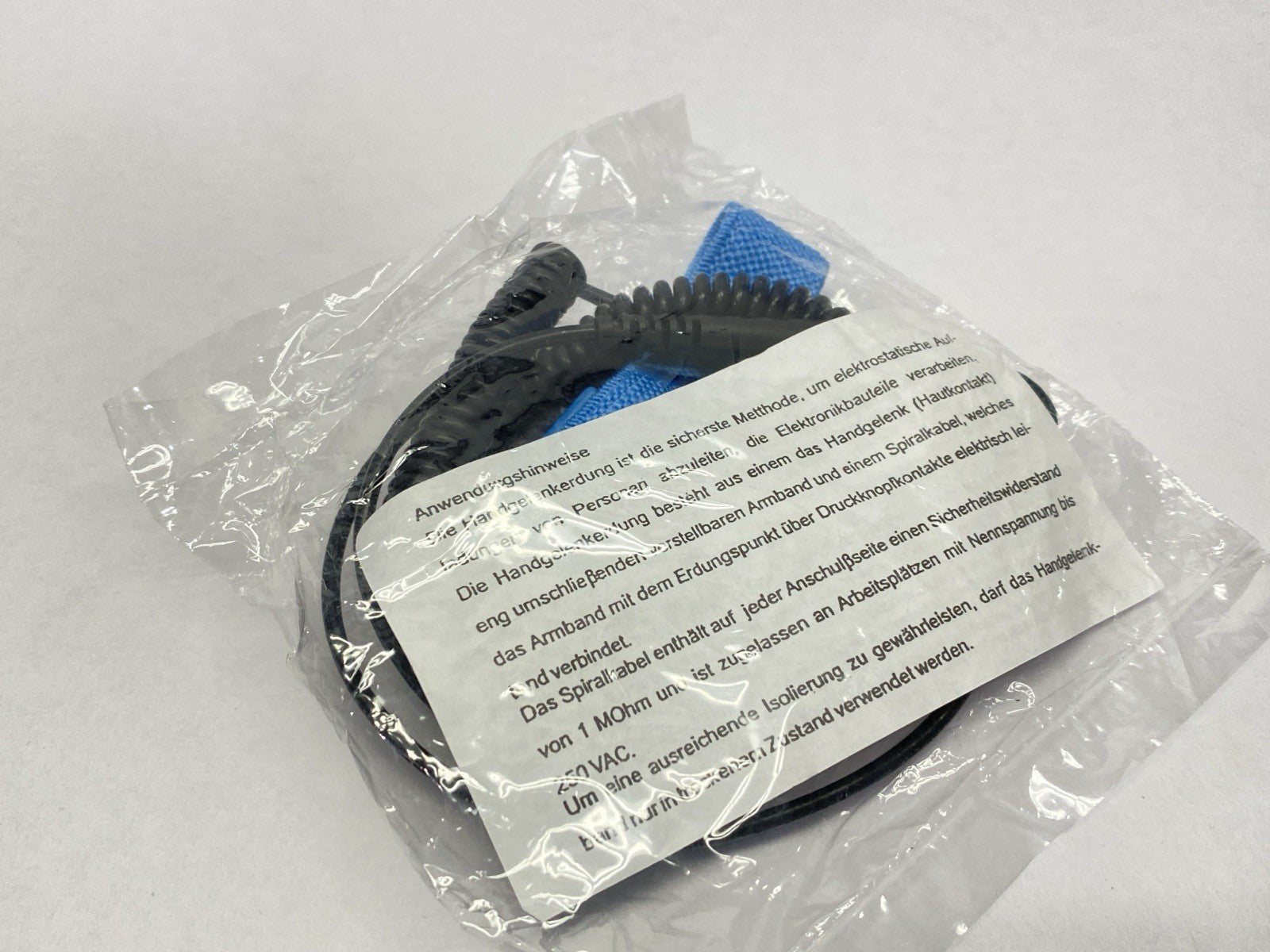 Transforming Technologies WB1643 Grounding Single Wire Wrist Band 12ft LOT OF 2 - Maverick Industrial Sales