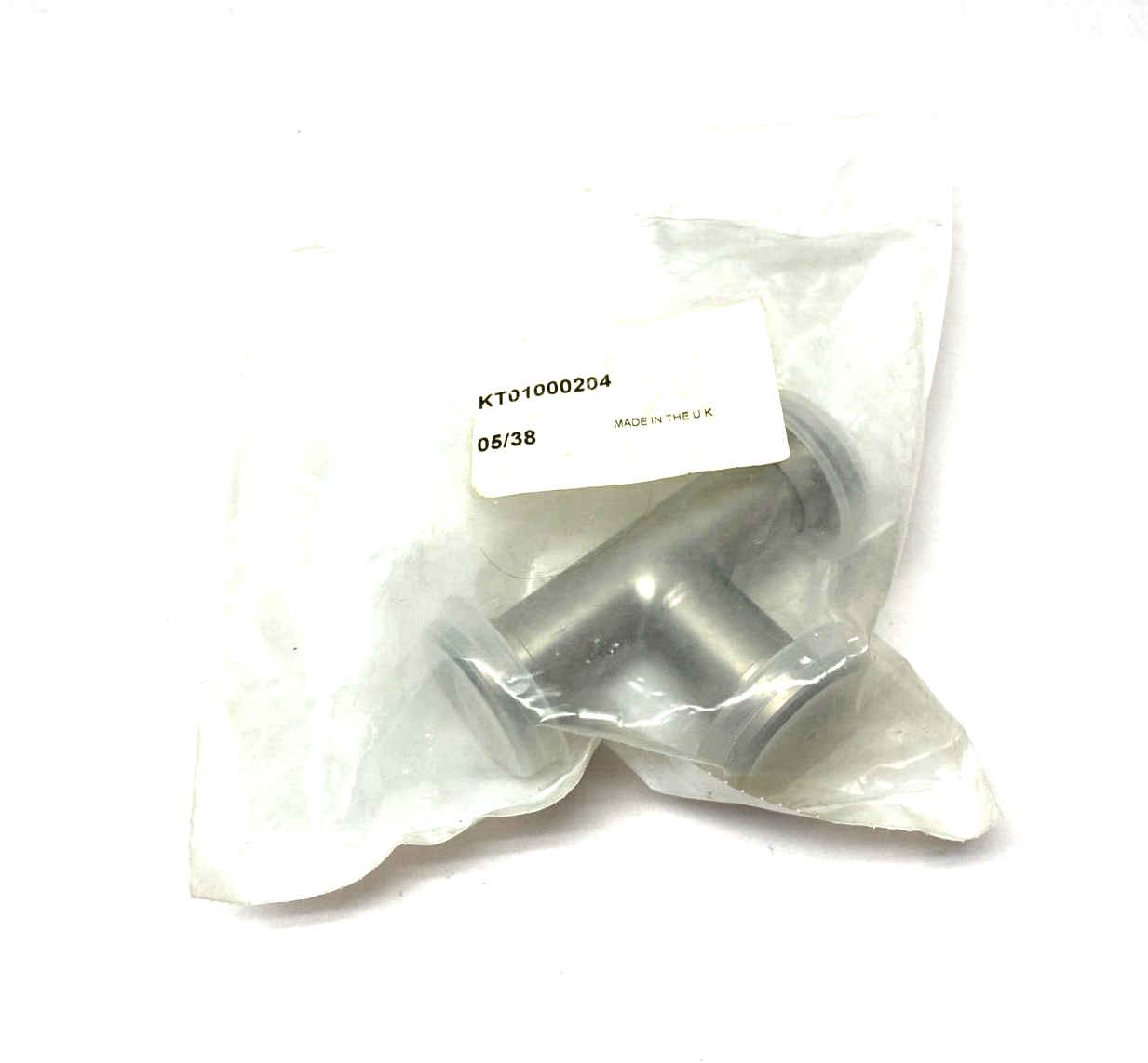 Agilent KT01000204 Stainless Steel Tee Fitting, 2.04" Clearance, NW25 - Maverick Industrial Sales