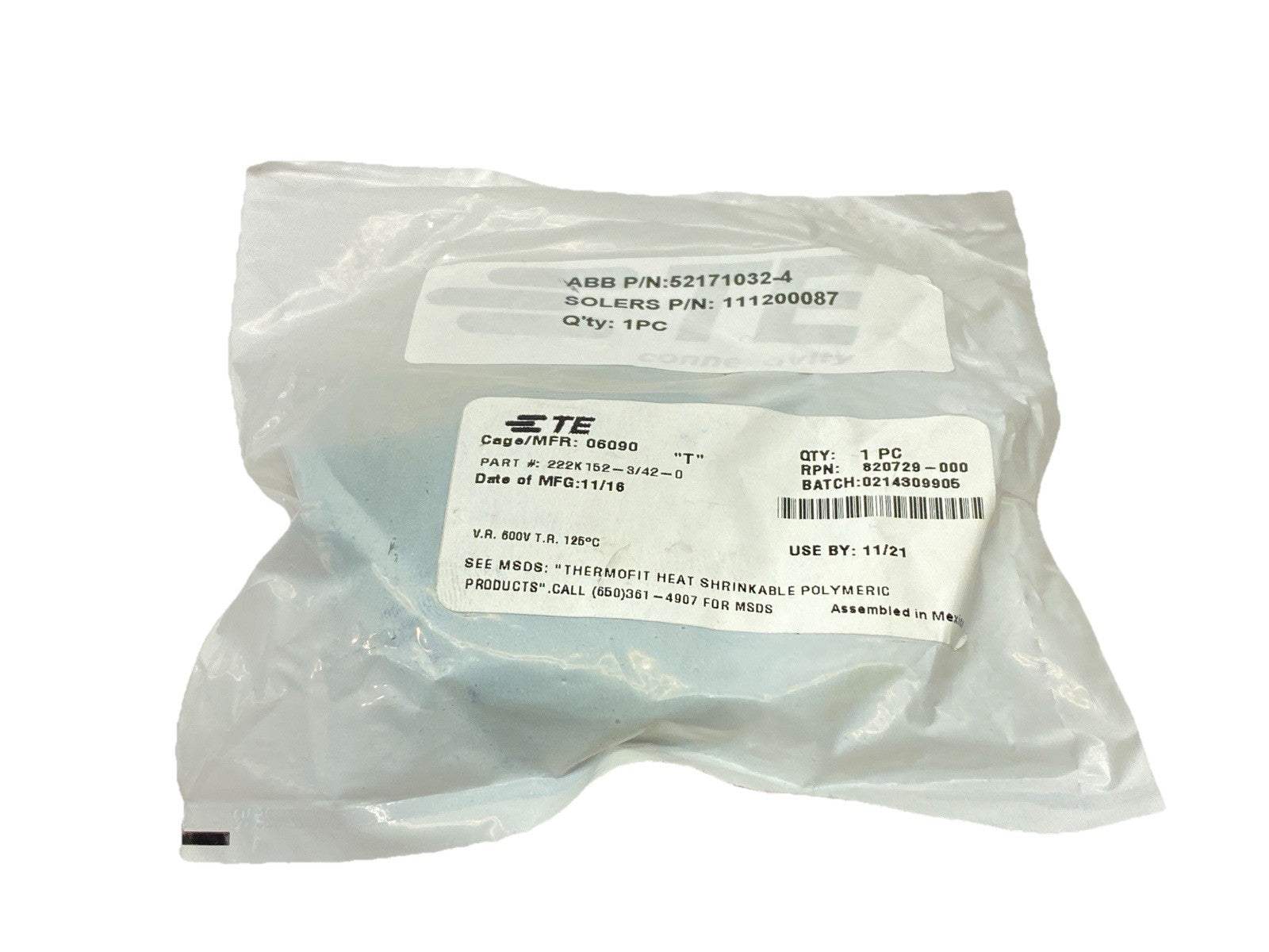 ABB 52171032-4 Heat Shrink Boot 111200087 - Maverick Industrial Sales