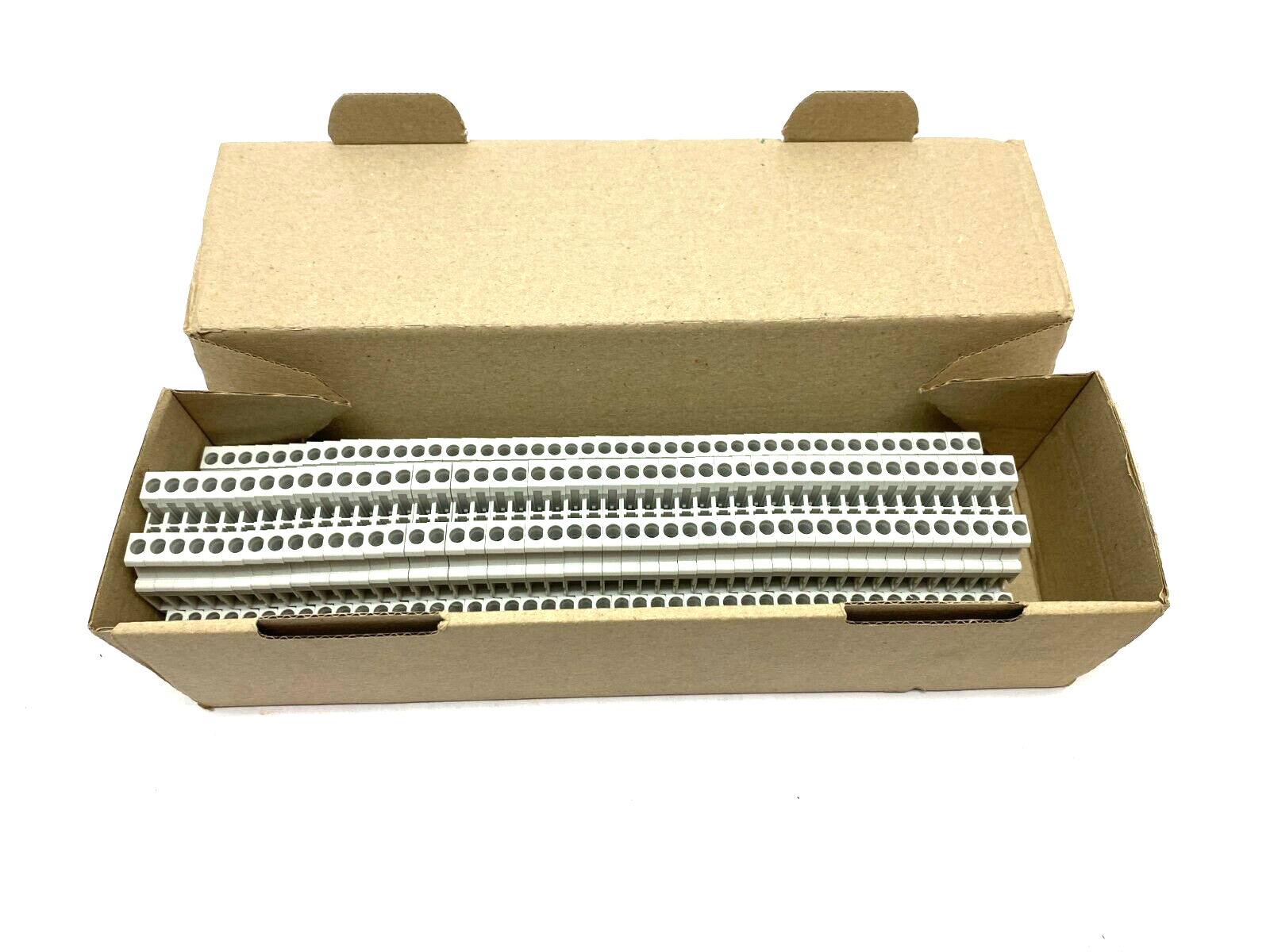 Siemens 8WH1020-0AF00 Two-Tier Feed-Through Terminal Block Gray 2.5mm BOX OF 46 - Maverick Industrial Sales