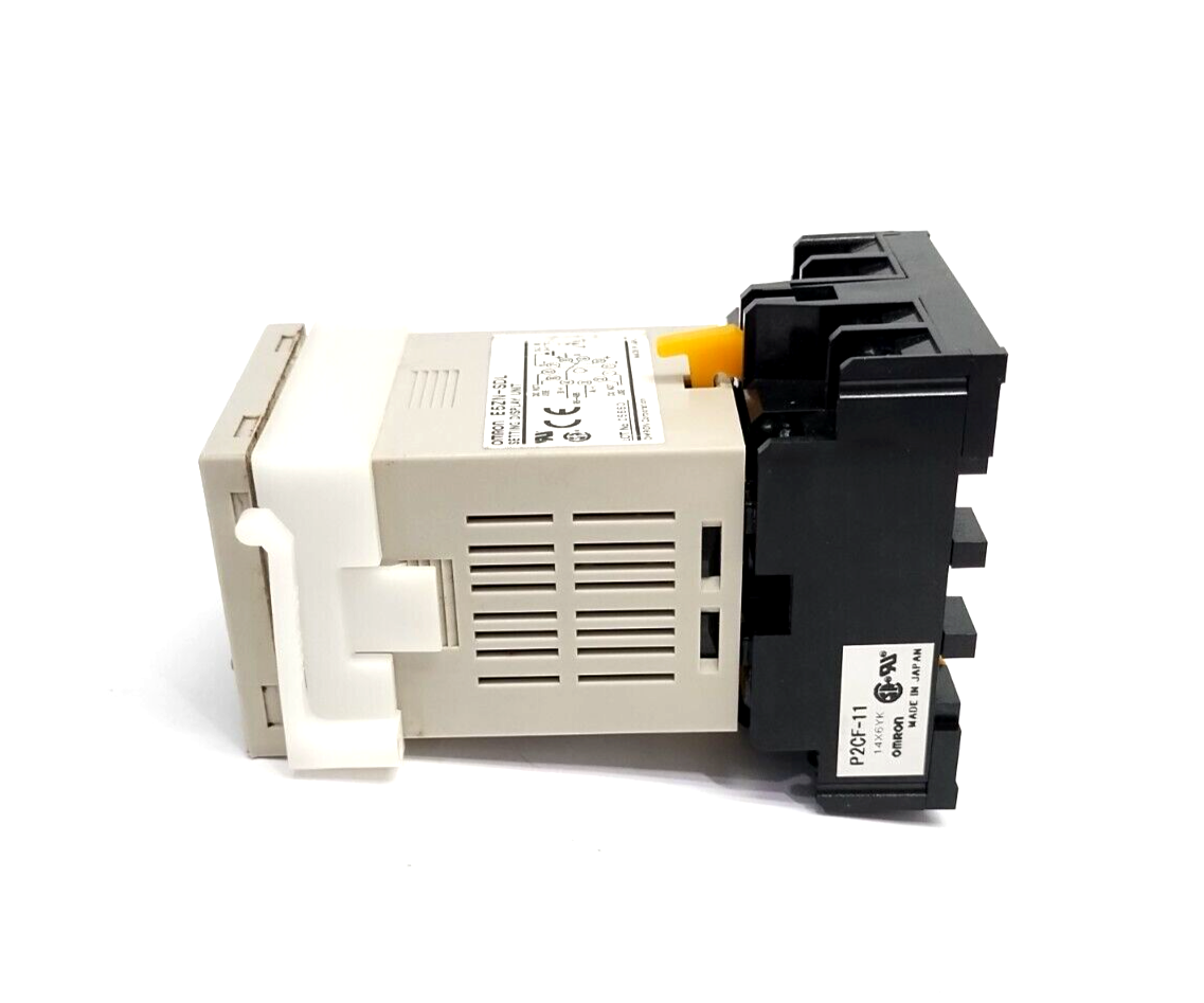 Omron E5ZN-SDL Setting Display Unit For Temperature Controller w/ P2CF-11 Socket - Maverick Industrial Sales