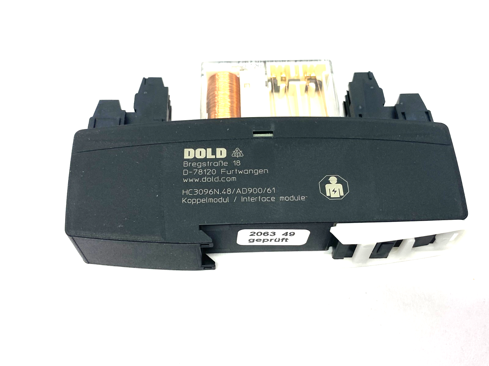 E. Dold & Söhne HC3096N.48/AD900/61 Interface Module 3NO, 1NC, 0068111 - Maverick Industrial Sales
