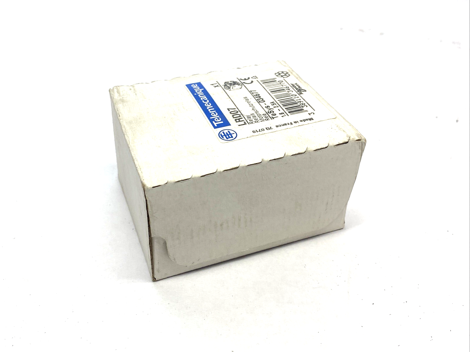 Telemecanique LRD07 TeSys-034677 Thermal Overload Relay 1.6A - 2.5A - Maverick Industrial Sales