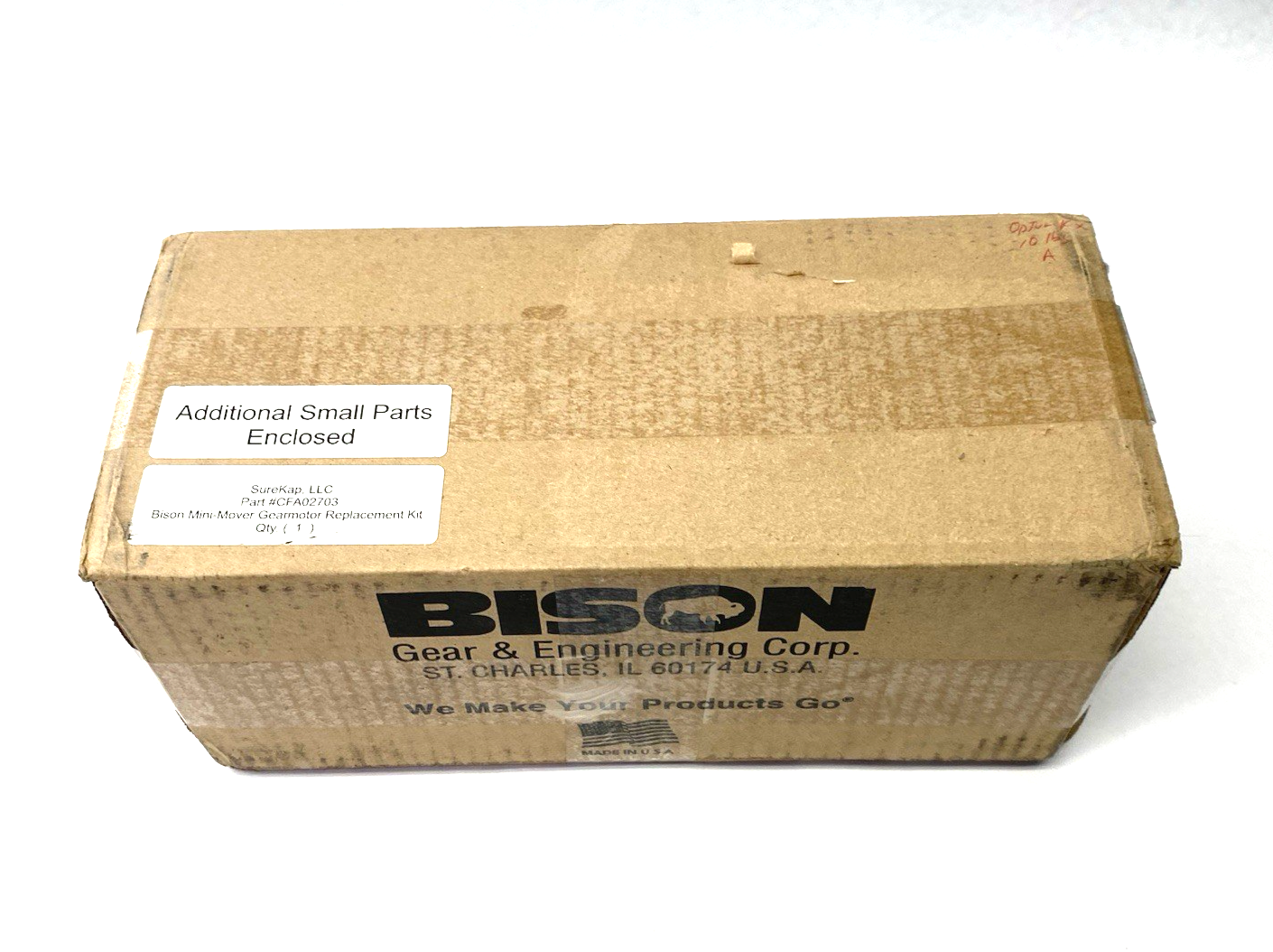 Bison 011-175-0007 Parallel DC Gearmotor 1/10HP 268rpm 6.7:1 Ratio - Maverick Industrial Sales