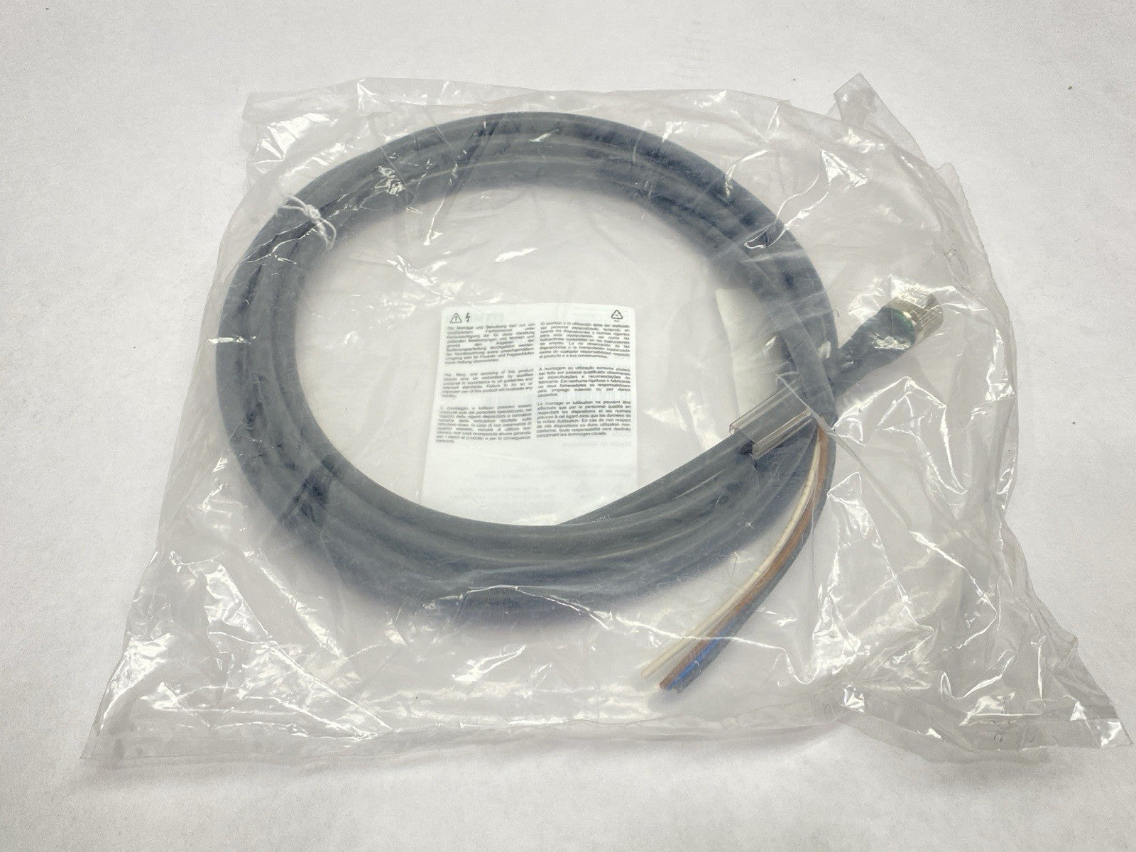 7000-P7221-P070300 | Murr Elektronik Female M12 Power Connector With Cable 3m - New - Maverick Industrial Sales