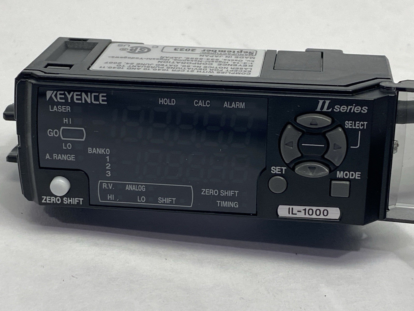 Keyence IL-1000 Analog Laser Sensor Amplifier Main Unit - Maverick Industrial Sales