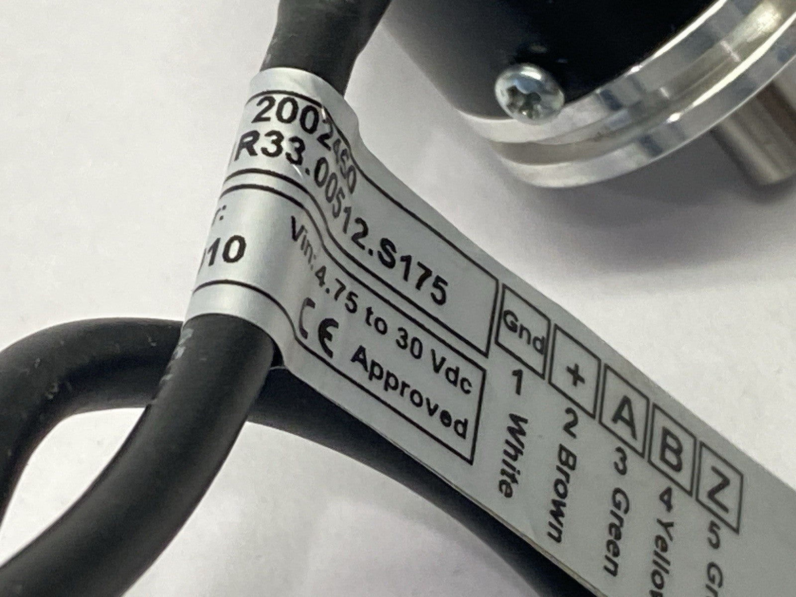 Assembly Automation 2002450 Industrial Rotary Encoder IS280.0601R33.00512.S175 - For parts or not working - Maverick Industrial Sales