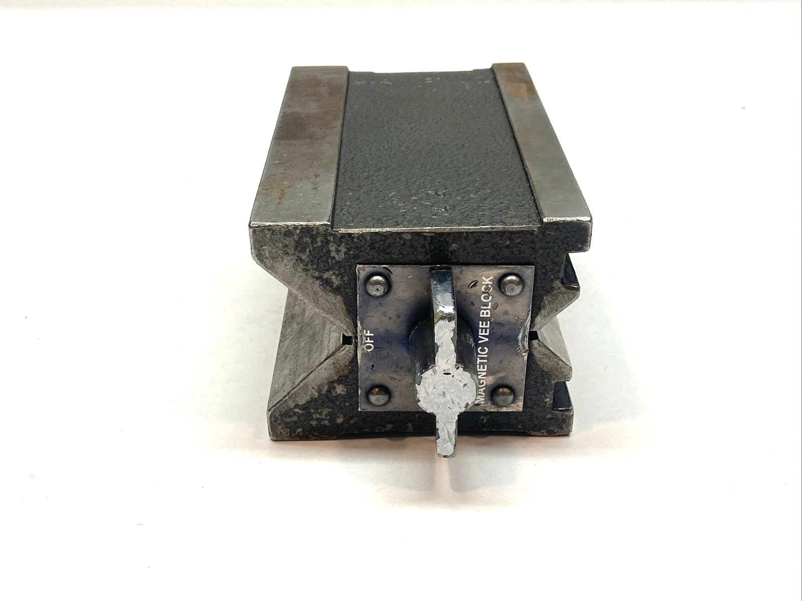 Magnetic Vee Block 6" Dual Sided V-Block w/ Switch - Maverick Industrial Sales