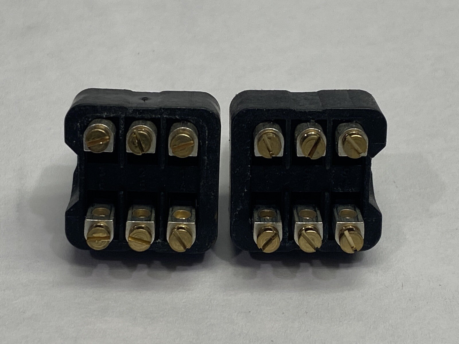 Harting 09700062813 Staf 06 Pos. F Terminal Insert Size 3A 6-Pin Female LOT OF 2 - Maverick Industrial Sales
