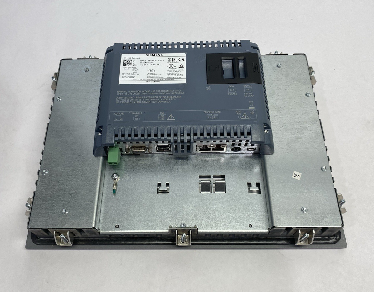 Siemens 6AV2124-0MC01-0AX0 SIMATIC HMI TP1200 Comfort Panel, 12" Touchscreen - Maverick Industrial Sales